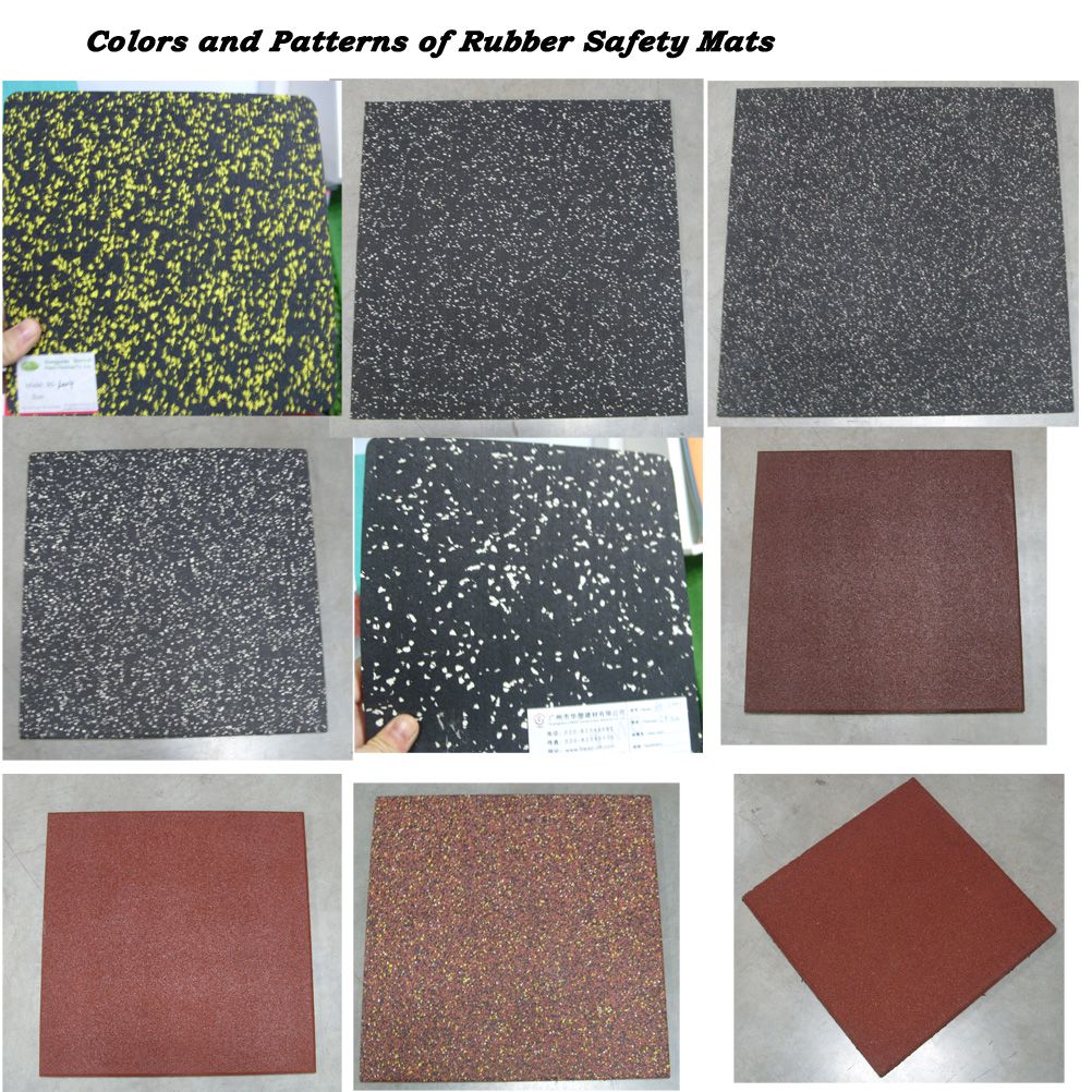 Rubber Safety Mats for Children Playground