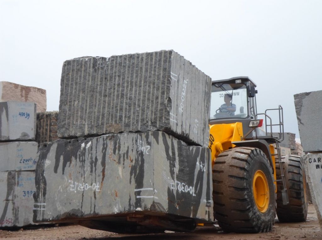 CE large fork wheel loader