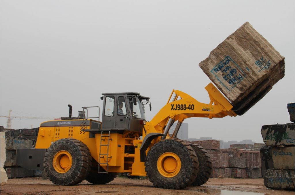 40tons Block handler arrangement similar CAT 988H and CAT 980H