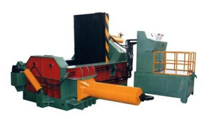 scrap metal baling machine