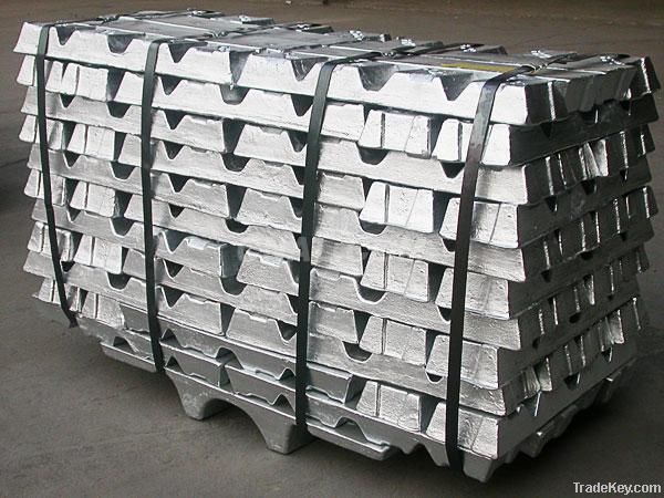 aluminium ingots  99.9%