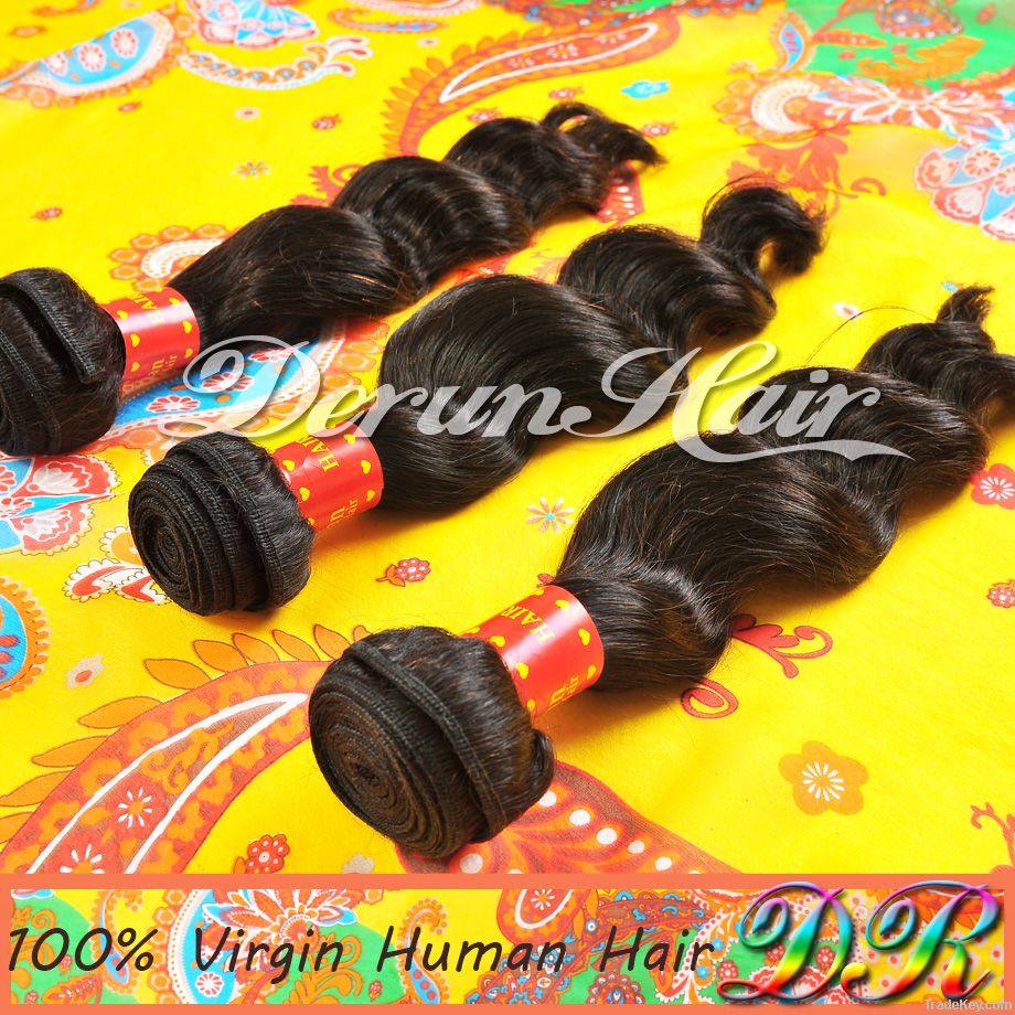 Loose Wave Virgin Human Hair Weft