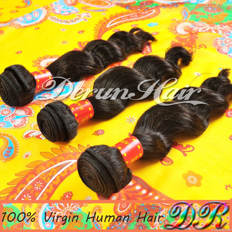 Loose Wave Virgin Human Hair Weft