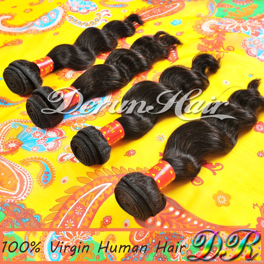 Loose Wave Virgin Human Hair Weft