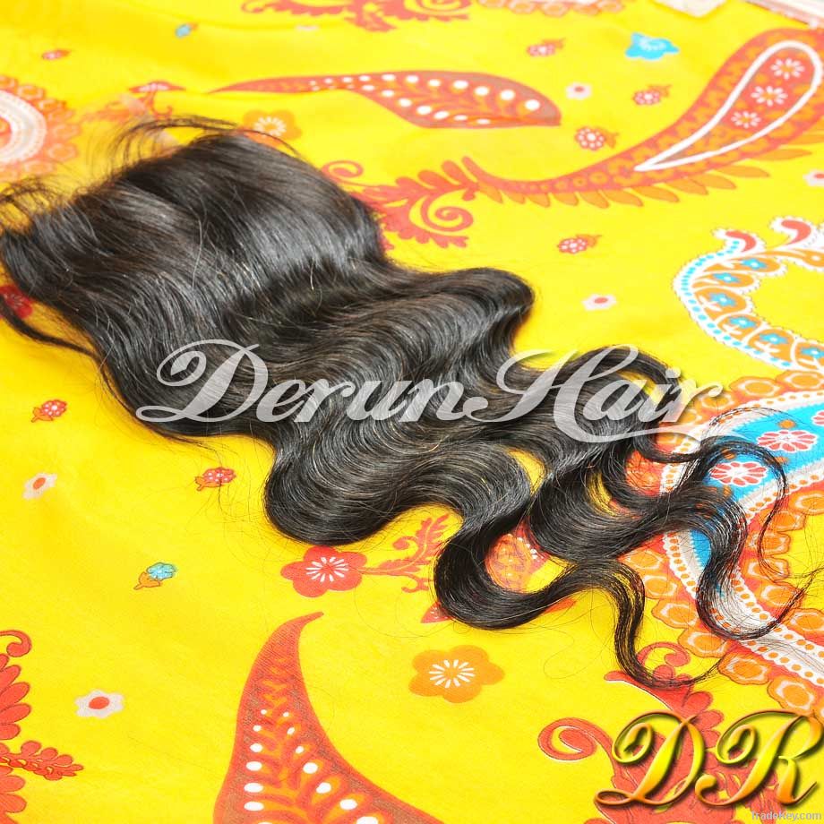 Body Wave Lace Closure Free Parting/Middle Parting