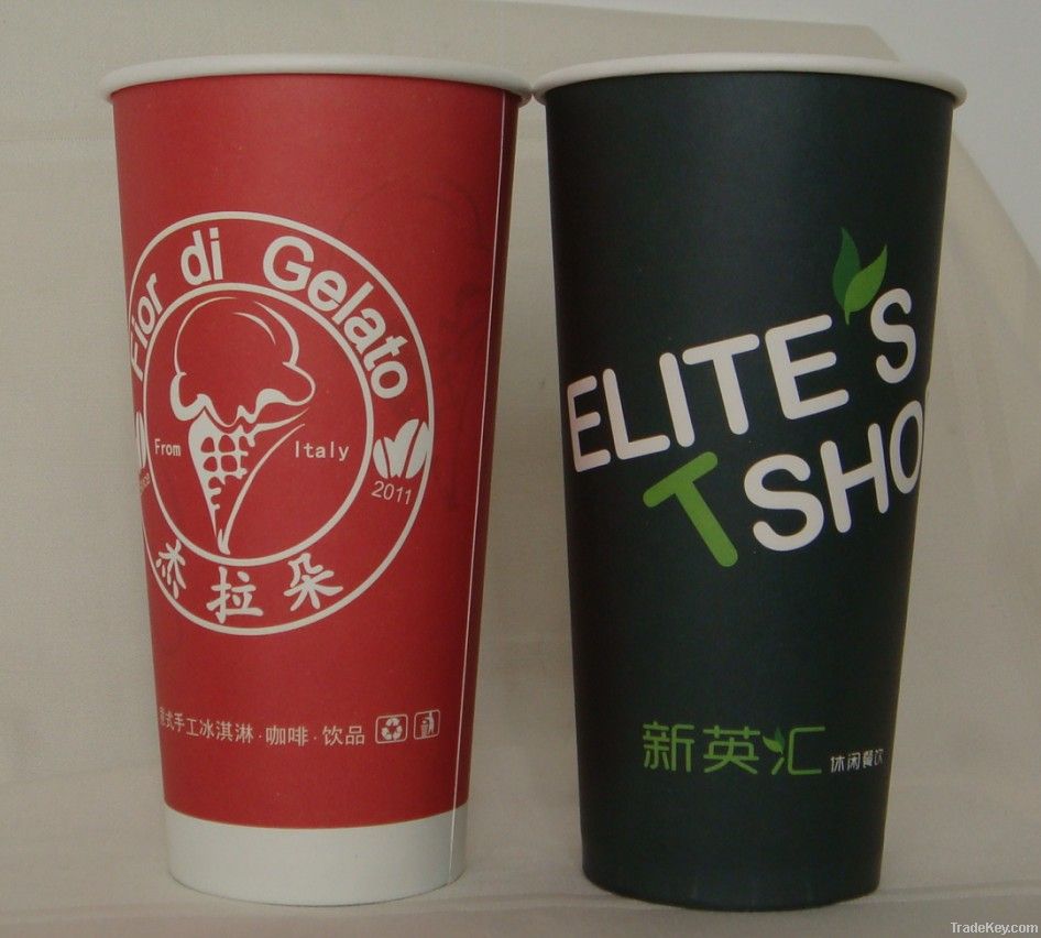 Disposable paper cup