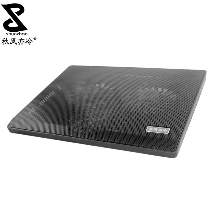 three big fans notebook cooler pad with dragon paint notebook cooling pad