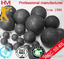 high chrome grinding steel ball for mining