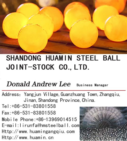 hot selling grinding steel ball 