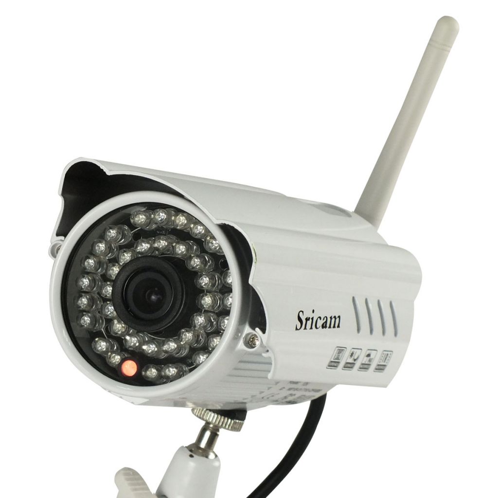 Sricam factory outdoor night vision infrared 720p wireless IP camera