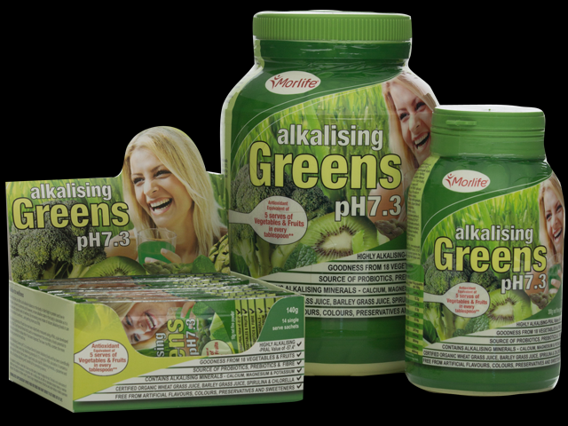 Food Complement - ''Alkalising Greens pH7.3''