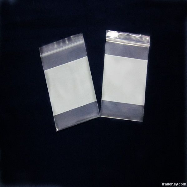 writable plastic medicine ziplock bag