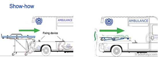 Hot selling aluminum ambulace stretcher