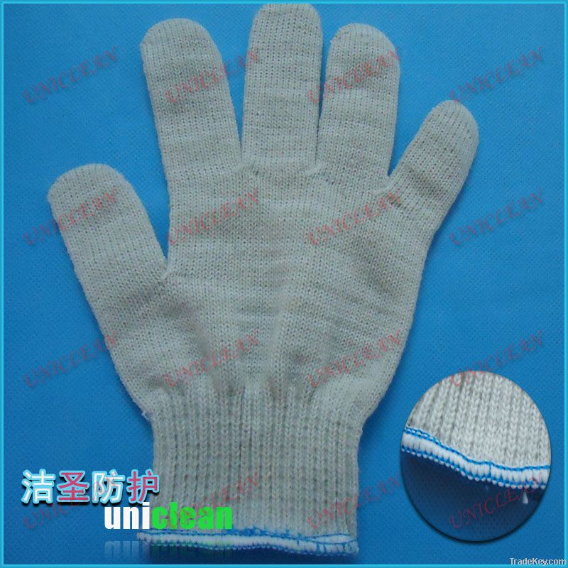 cotton knitted glove