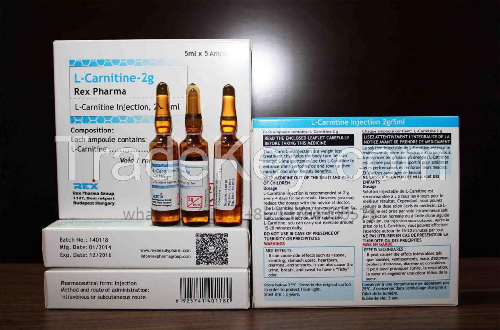 injectable body slimming L-carnitine injection