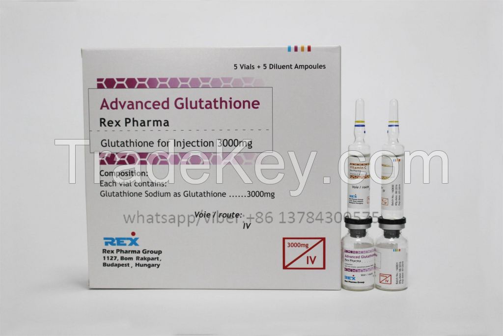 injectable skin whitening Glutathione for injection 3000mg