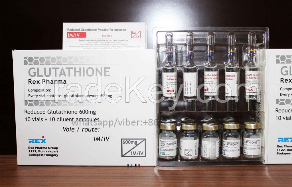 Glutathione for injection 600mg for skin lightening