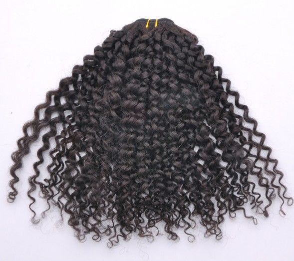 Kinky Curl Hair Extension 100% Human Hair, Remy Hair 