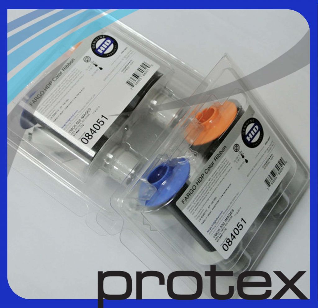HDP5000 84051 full color ribbon YMCK 500 imagges
