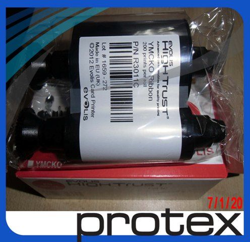 Evolis R3011 YMCKO ribbon