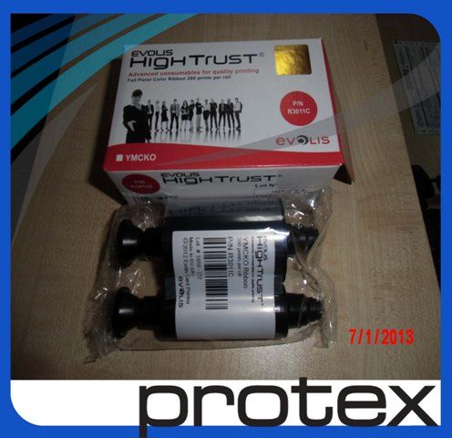 Evolis R3011 YMCKO ribbon