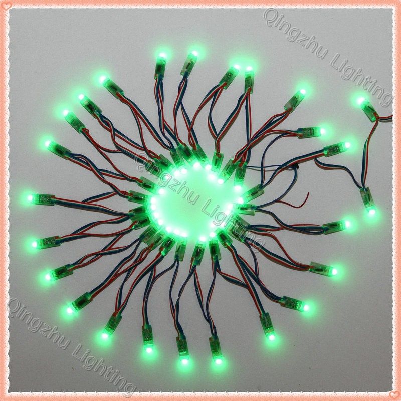 9mm outdoor single color waterproof p10 led module string