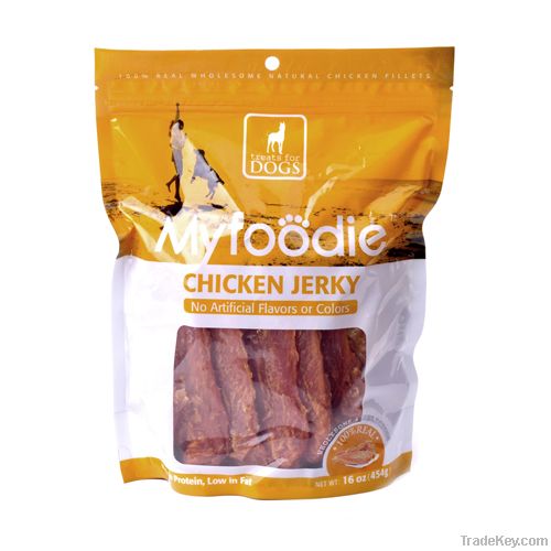 Myfoodie All Natural Tasty Chicken Jerky  Dog Treats Chews 32&22oz