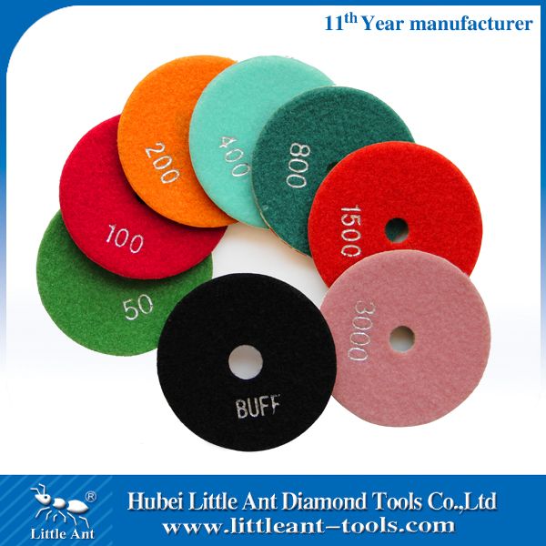 Wet Polishing Pads For Hard Stone