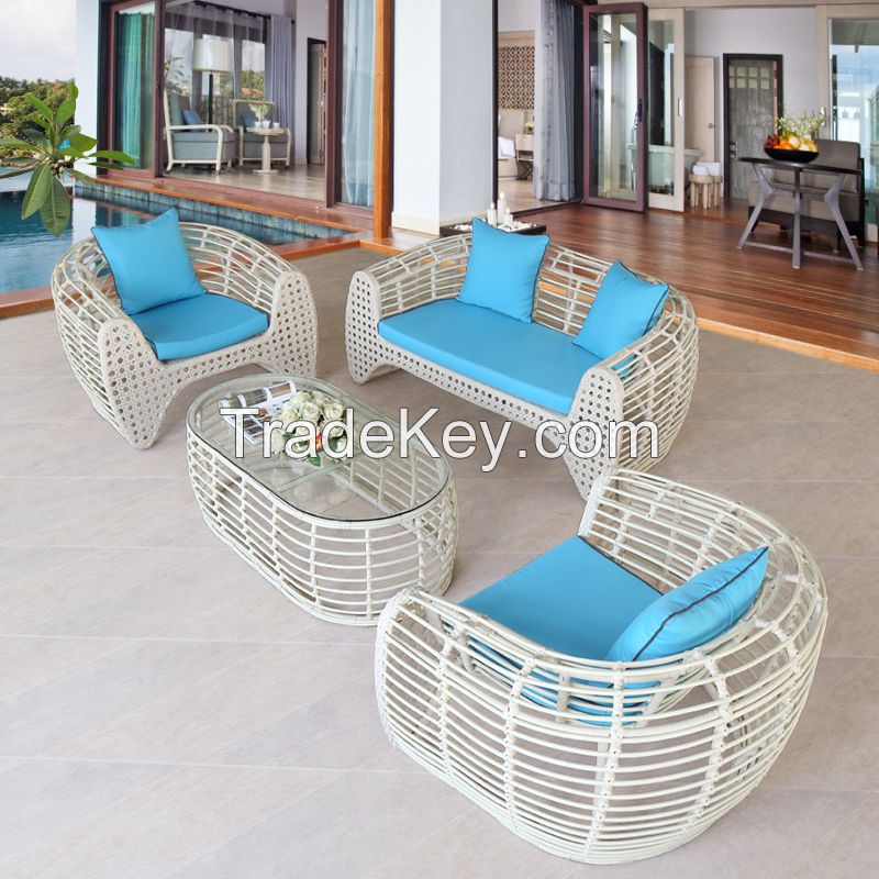 Outdoor Garden Rattan Sofa Set