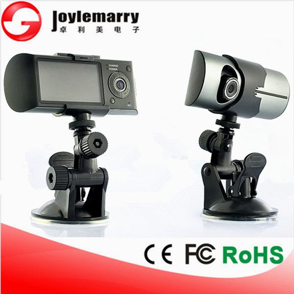 Built with 2.7Inch TFT Display Car Dual vehicle Camera DVR 