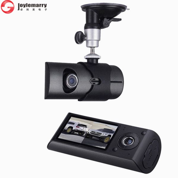 Built with 2.7Inch TFT Display Car Dual vehicle Camera DVR 