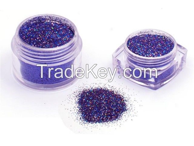 Hologram Violet Glitter