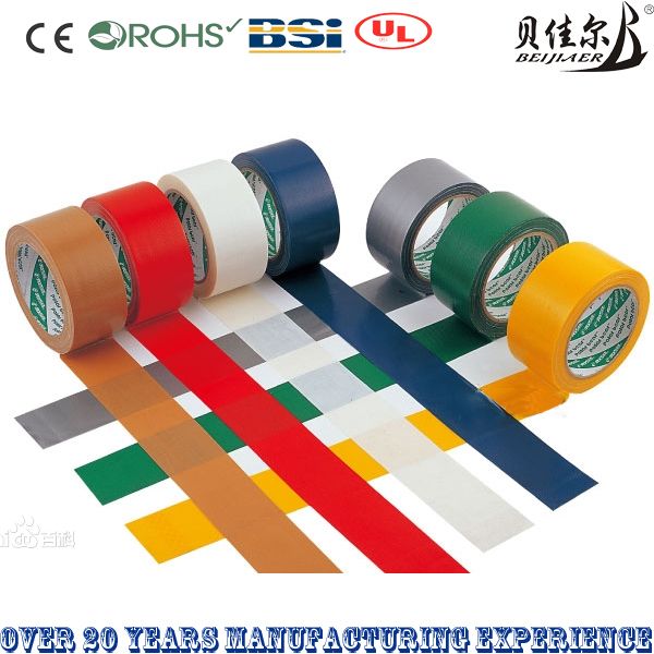 PVC custom printed cloth duct tape wrapping colored tape air conditioner tape wrapping tape for heavy-duty packing