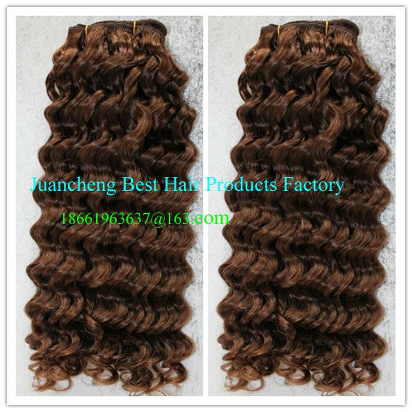 Wholesale 5A 100% Unprocessed Curly Intact Peruvian Remy Human Hair Weft