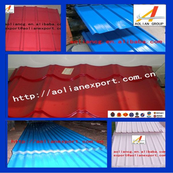 Building material china products color corrugated roof sheet