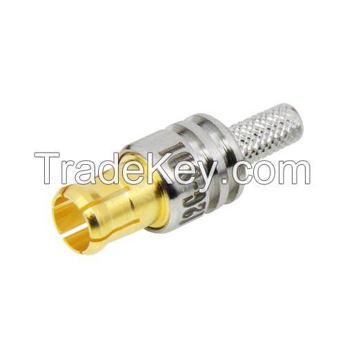 MCX S/T Plug, Crimp Type