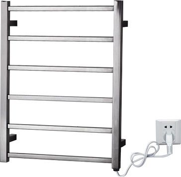 Stainless Steel Square Tube Towel warmer, heated towel rail