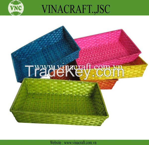 Cheap bamboo basket from Vietnam manufacturer