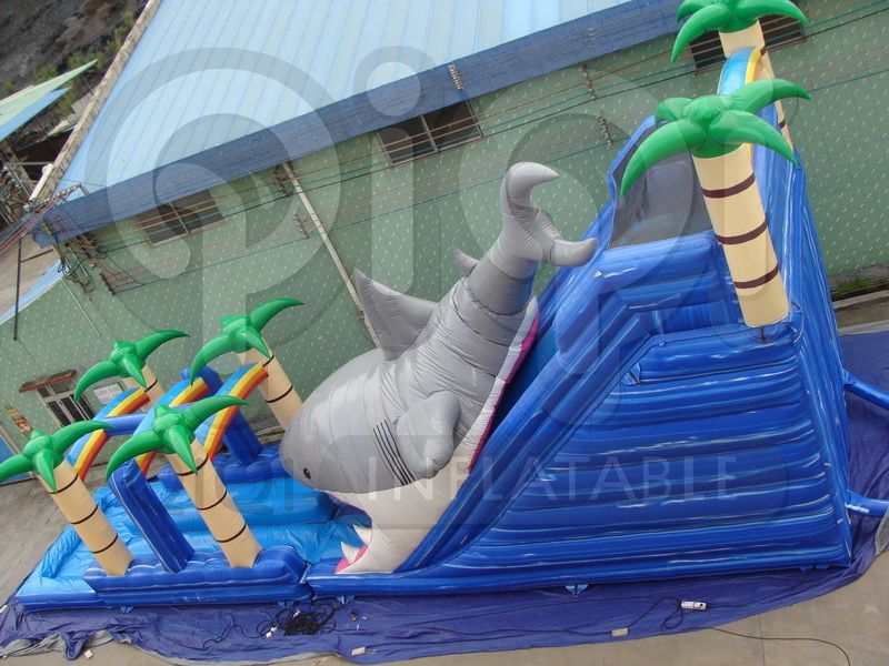 Inflatable Shark slide Bait