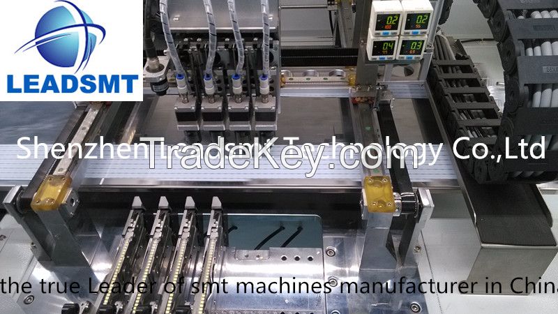 leds , resistors &amp; capacitors smd pick and place machine, smt placement machine