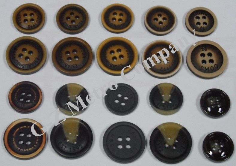 Plastic - Resin Button 