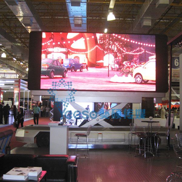 Hot sales outdoor mobile digital covering advertisement trailer