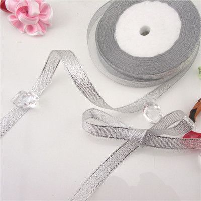 Gold/Silver Metallic ribbon 9mm