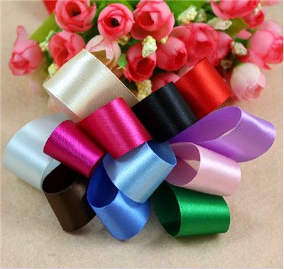 Wedding decoration double face satin ribbon