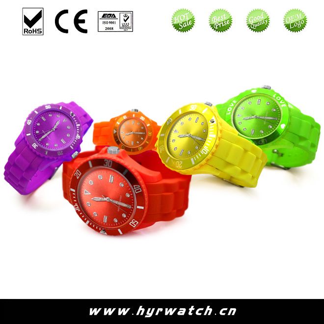 2014 hot selling silicone watch