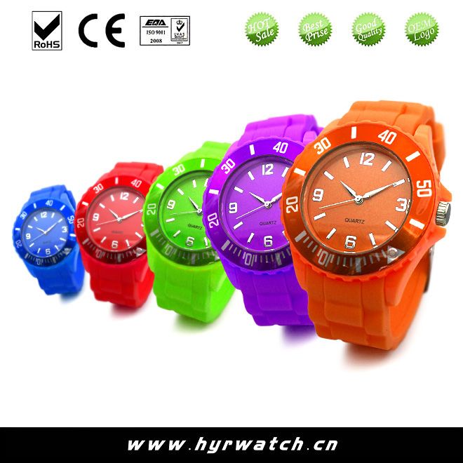 2014 hot selling silicone watch