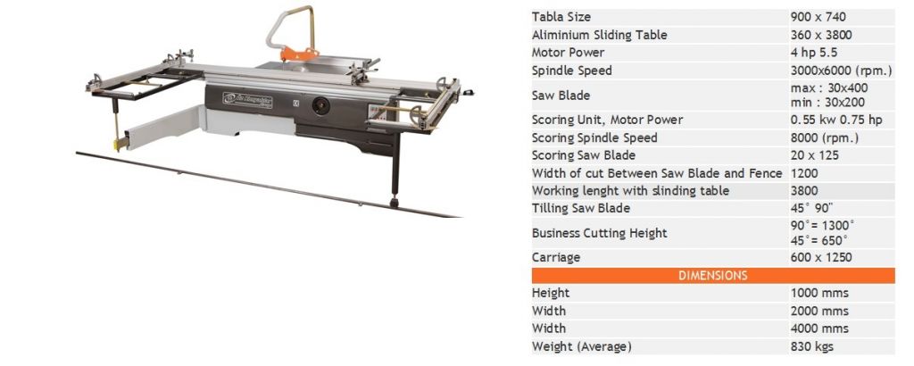 Tilting Circular Saw Machine