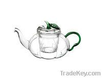 Borosilicate glass teapot