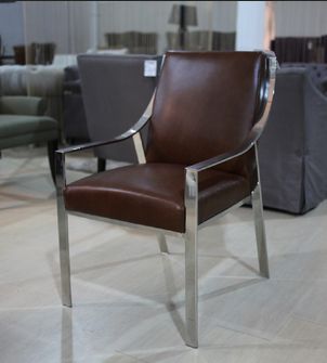 upholstery sofa with stainless steel frame