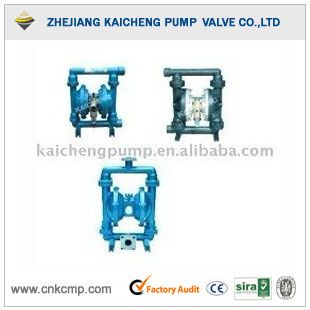 Pneumatic double diaphragm pump